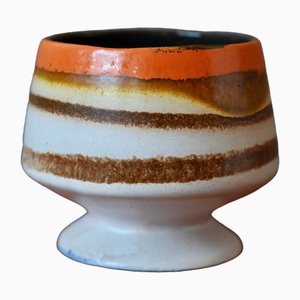 Scodella in ceramica di Strehla, anni '60