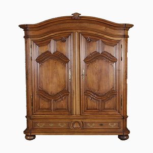 Baroque Wardrobe in Oak, 1750s