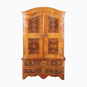 Baroque Attachment Cabinet in Walnut, 18th Century