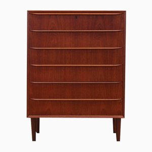 Danish Teak Chest of Drawers, 1970s