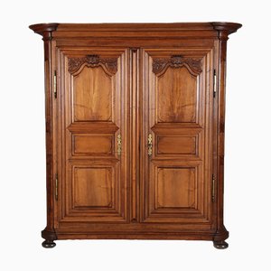 Baroque Wardrobe in Walnut, 1750s