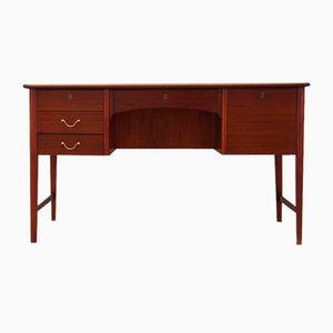 Danish Mahogany Desk, 1970s