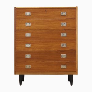 Vintage Danish Ash Chest of Drawers, 1970s
