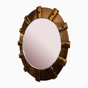 Specchio in stile Fontana Arte, anni '60