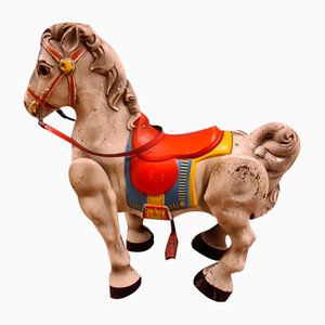 Figura de caballo carrusel, años 50