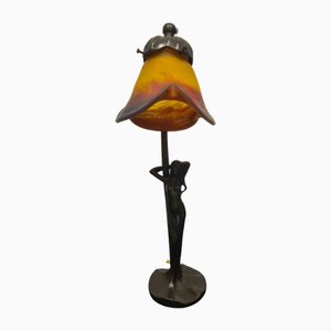 Lampe de Bureau Liberty de Verre Française