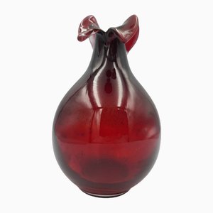 Vase Vintage en Verre, 1980s