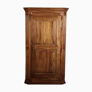 Antique Biedermeier Wardrobe in Walnut, 1810s