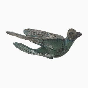 Wandskulptur eines Vogels im Flug von Pholien, 2023