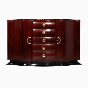 French Art Deco Rosewood Sideboard, 1925