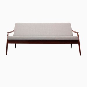 Vintage Sofa aus Teak von Hartmut Lohmeyer für Wilkhahn, 1955