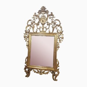 Louis XV Mirror in Golden Wood