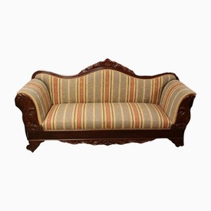 Empire Style Upholstered Sofa