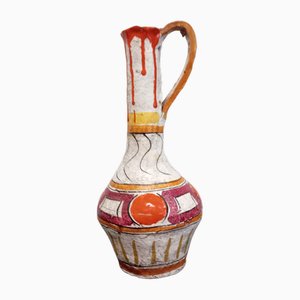 Vaso vintage in terracotta, anni '70