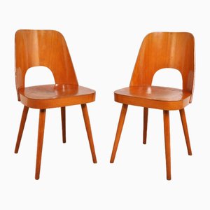 Dining Chairs by Oswald Haerdtl, 1950s, Set of 2