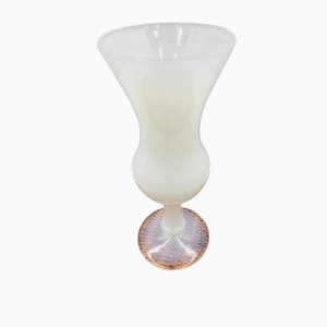 Cup in White Opal Glass from Lattorff Hamburg, France, 1970s