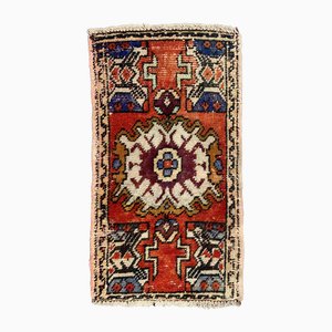 Small Vintage Turkish Rug