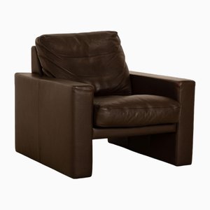 Armchair in Brown Leather from Erpo