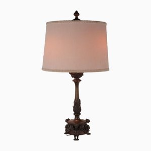 Vintage Lampe aus Bronze
