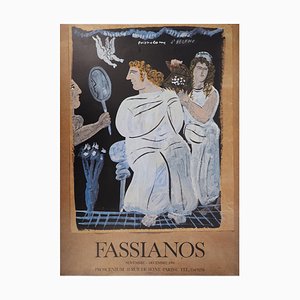 Alekos Fassianos, Epithalame d'Hélène, Affiche Vintage Originale