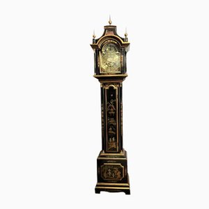 Small Musical Japanned Longcase Clock, London, England