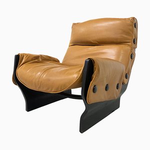 Mid-Century Modern Canada P110 Lounge Chair attributed to Osvaldo Borsani for Tecno, 1960s