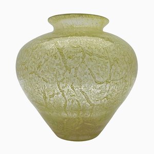 Ikora Art Glass Vase attributed to Karl Wiedmann for WMF, Germany, 1930s