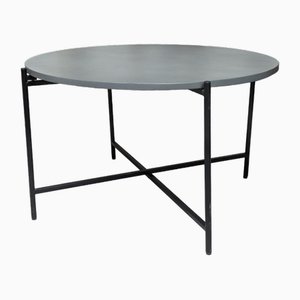 Table d'Extérieur Ronde avec Plateau en Béton