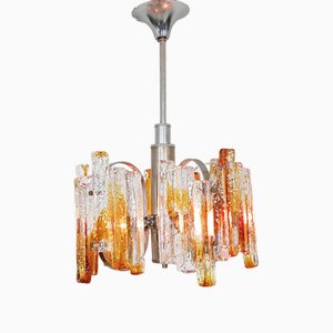 Italienische Deckenlampe aus Muranoglas, 1970er