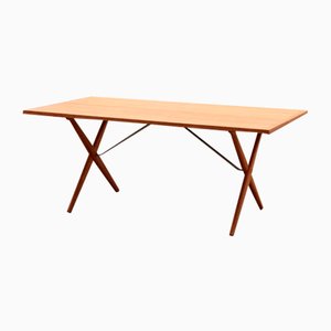 At-303 Dining Table in Oak by Hans J. Wegner for Andreas Tuck, 1960s