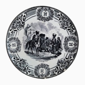 Assiettes Fin 19ème Siècle de Boch La Louvière, Set de 18