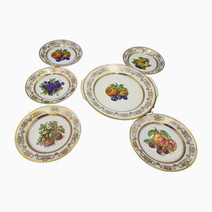 Set d'Assiettes, Kahla, 1950s, Set de 6