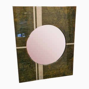 Green Lacquered Mirror, 1970s
