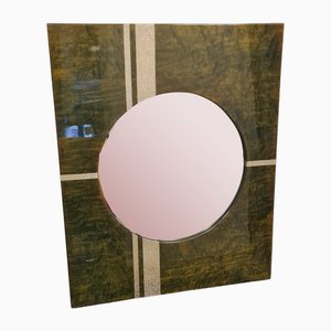 Miroir Vert Laqué, 1970s