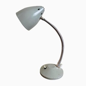 Small Grey Desk Lamp by Herman Theodoor Busquet for Hala Zeist, 1960s