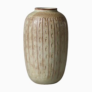 Danish Modern Stoneware Vase attributed to Gerd Bøgelund for Royal Copenhagen, 1960