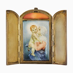 Rahmen mit dem Bildnis der Madonna mit Kind, 1890er