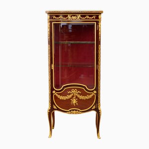 Showcase in Mahogany and Gilded Bronze in the style of Sormani, France, 19th Century