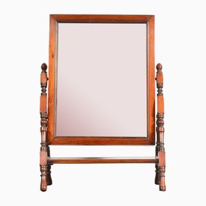 Aesthetic Movement Walnut Swing Dressing Mirror attributed to Jas Shoolbred, London, 1880s