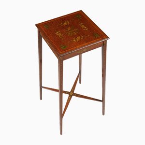 Edwardian Sheraton Revival Painted Mahogany Occasional Table, 1905