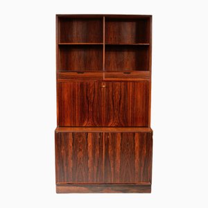 Rosewood Bookcase / Drinks Cabinet by Torbjorn Afdal for Bruksbo, Norway, 1960s