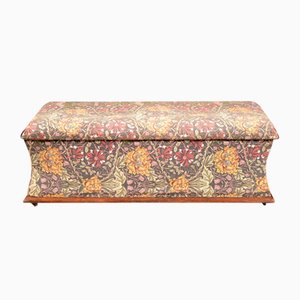 Large Victorian Box Ottoman in Liberty William Morris Fabric, 1900s