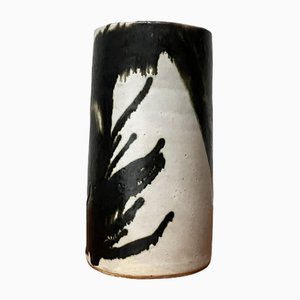 Dänische Mid-Century Studio Vase aus Keramik von Vinge, 1960er