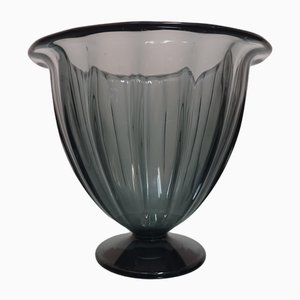 Große Kristallvase von Daum Nancy, Frankreich, 1930er