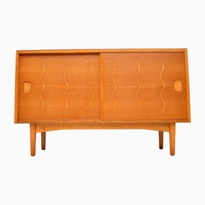 Vintage Elm and Walnut Sideboard attributed to Ian Audley for GW Evans, 1950s