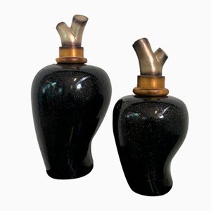 Decorated Vases from Lam Lee Group, 1980s, Set of 2