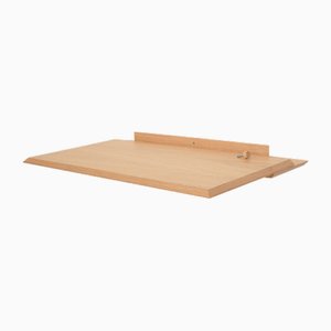 Alada Oak Floating Folding Desk from Woodendot