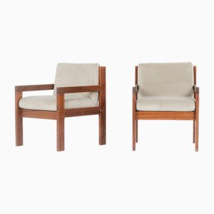 Armchairs attributed to André Sornay, 1960, Set of 2