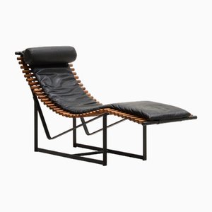 German Spine Back Lounge Chair by Peter Strassl, 1970s