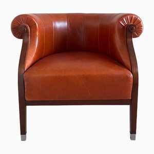 Vintage Leather Armchair from Annibale Colombo